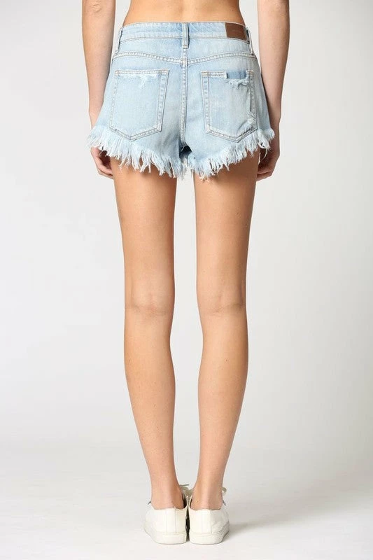 Hidden Jeans Finn 2 HR Super Frayed Denim Short Bottoms 7 Hidden Jeans Finn 2 HR Super Frayed Denim Short Bottoms
