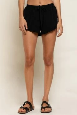 POL Clothing Sierra Black Short Bottoms