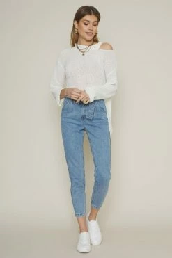 Dee Elly Lillie Off White Sweater Tops 13 Dee Elly Lillie Off White Sweater Tops