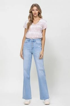 Vervet Olivia High Rise Light Wash Loose Jean 10 Vervet Olivia High Rise Light Wash Loose Jean