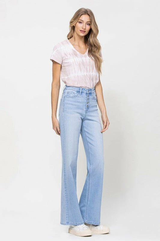 Vervet Olivia High Rise Light Wash Loose Jean 7 Vervet Olivia High Rise Light Wash Loose Jean