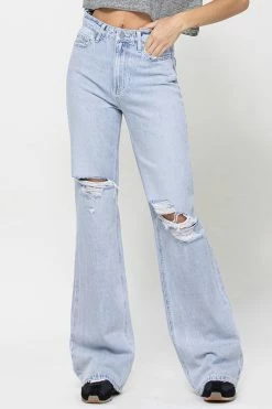 Vervet Leslie 90's Super HR Relaxed Cut Knee Flare Jean