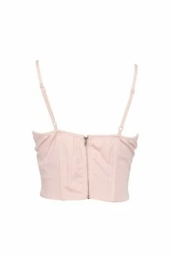 Tic Toc Tops Moda Blush Bustier Top