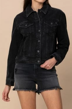 Hidden Jeans Dakota Black Classic Denim Jacket