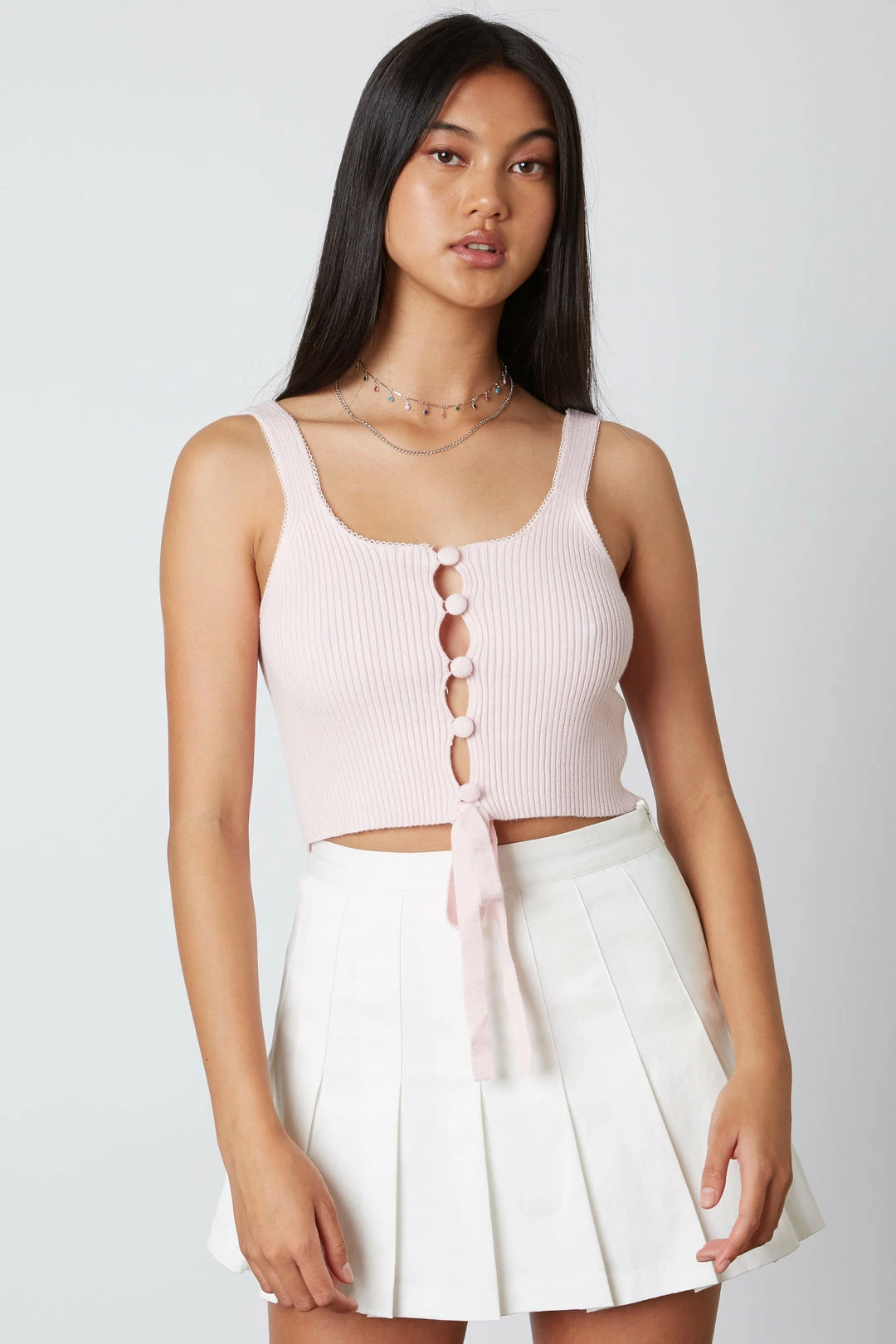 Cotton Candy Brielle Baby Pink Rib Knit Top Tops 5 Cotton Candy Brielle Baby Pink Rib Knit Top Tops