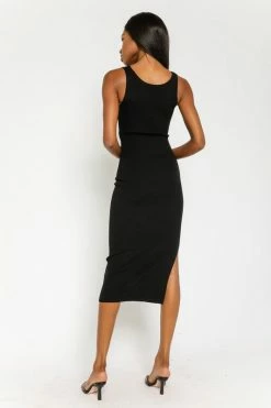 Olivaceous Never Say Never Black Dress Dresses