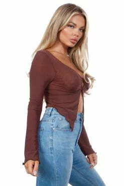 Tic Toc Tops Caprice Crop Top