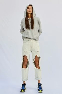 Insane Gene Ryan Light Wash Destroyed Slouch Jean Bottoms 15 Insane Gene Ryan Light Wash Destroyed Slouch Jean Bottoms