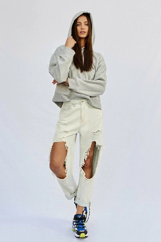 Insane Gene Ryan Light Wash Destroyed Slouch Jean Bottoms 7 Insane Gene Ryan Light Wash Destroyed Slouch Jean Bottoms