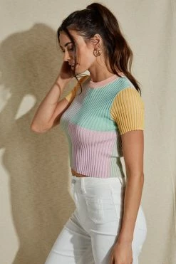 Blue Blush Sherbet Top Tops 14 Blue Blush Sherbet Top Tops