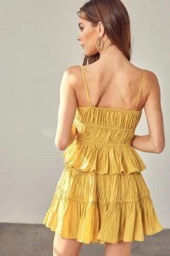 Mustard Seed Renata Cornsilk Top Tops