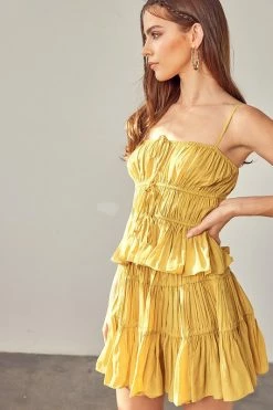 Mustard Seed Renata Cornsilk Top Tops