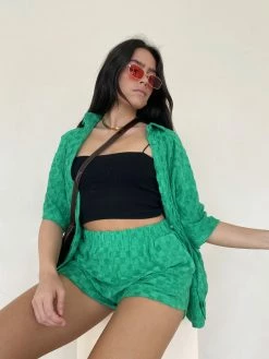 Bailey Rose Beryl Green Terry Short