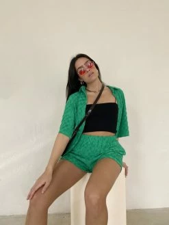 Bailey Rose Beryl Green Terry Short