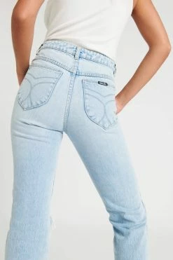 Rolla's Jeans Bottoms Original Straight Sunbleach Worn Jean 16 Rolla's Jeans Bottoms Original Straight Sunbleach Worn Jean