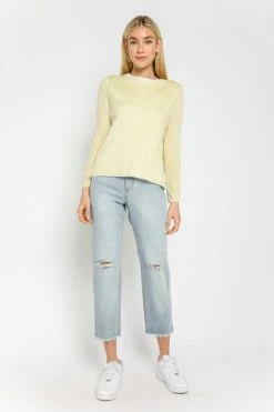 Olivaceous Tania Honeydew Sweater