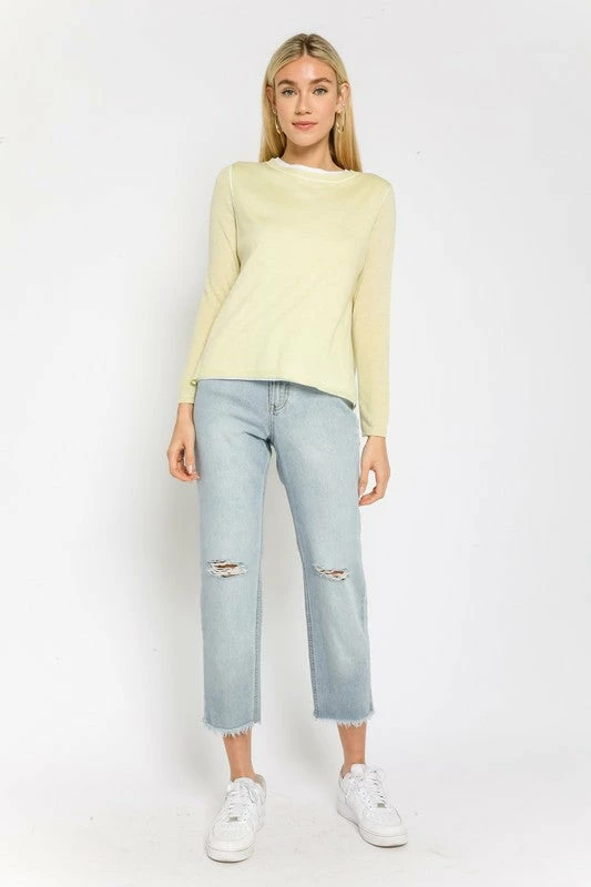 Olivaceous Tania Honeydew Sweater 4 Olivaceous Tania Honeydew Sweater