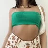 Bailey Rose Jayde Green Textured Sweater Tube Top 2 Bailey Rose Jayde Green Textured Sweater Tube Top