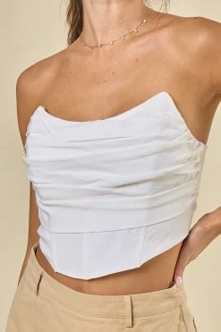 Blue Blush Giada Off White Top