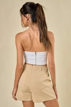 Blue Blush Giada Off White Top