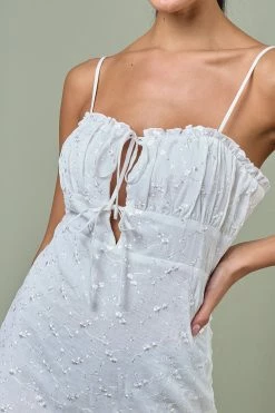 Blue Blush Faye White Dress Dresses