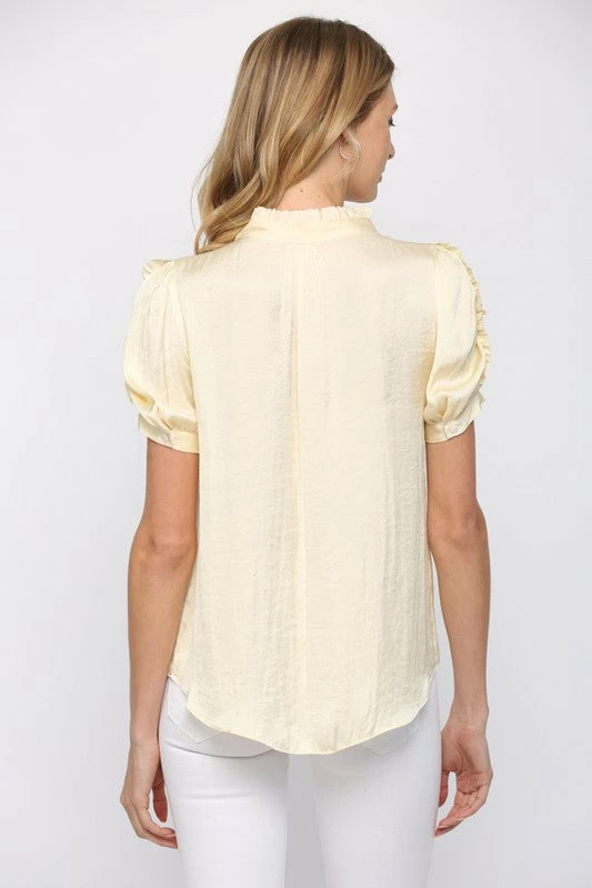 Fate By LFD Stasia Ruched Sleeve Top 8 Fate By LFD Stasia Ruched Sleeve Top