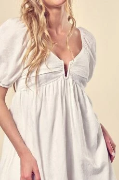 Mustard Seed Josette White Romper Dress 11 Mustard Seed Josette White Romper Dress