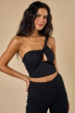 Blue Blush Tops Alessandra Black Top 11 Blue Blush Tops Alessandra Black Top