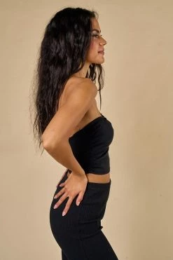 Blue Blush Tops Alessandra Black Top 9 Blue Blush Tops Alessandra Black Top