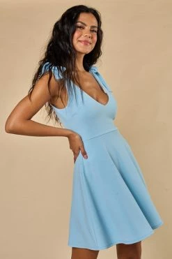 Blue Blush Front Row Light Blue Dress Dresses