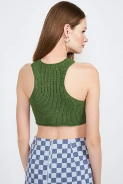 Emory Park Mercedes Green Sweater