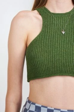 Emory Park Mercedes Green Sweater