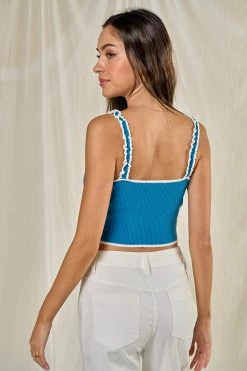 Blue Blush Shevon Blue Top