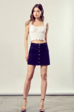 Mustard Seed Desiree Off White Top Tops