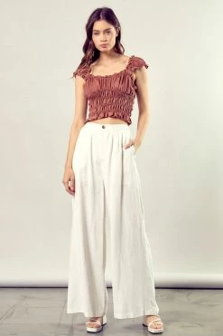 Mustard Seed Desiree Cinnamon Top Tops