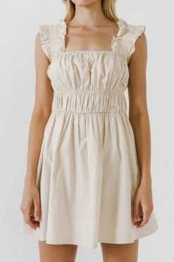 English Factory Eloise Beige Dress