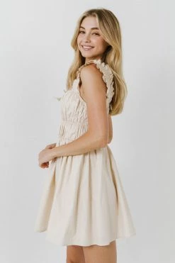 English Factory Eloise Beige Dress