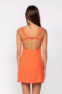 Sky To Moon Dresses Abigail Orange Dress 10 Sky To Moon Dresses Abigail Orange Dress