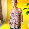 Veronica M. Parton Off The Shoulder Top