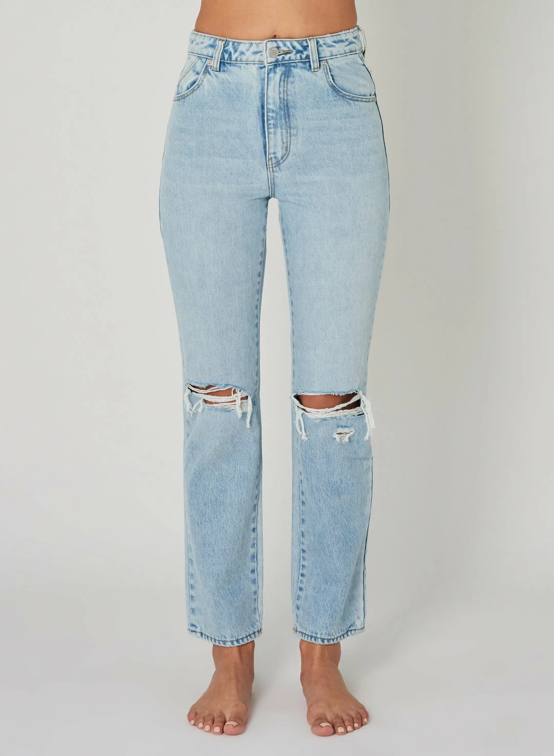 Rolla's Jeans Bottoms Original Straight Sunbleach Worn Jean 10 Rolla's Jeans Bottoms Original Straight Sunbleach Worn Jean