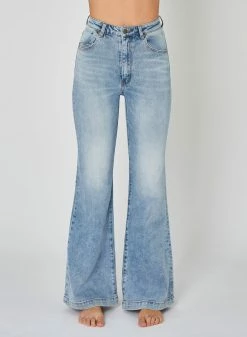 Rolla's Jeans Bottoms Eastcoast Escape Blue Flare Jean 5 Rolla's Jeans Bottoms Eastcoast Escape Blue Flare Jean