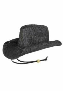 Joia Trading Western Toyo Black Cowboy Hat ACCESSORIES