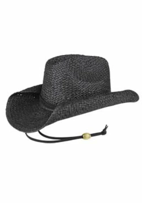 Joia Trading Western Toyo Black Cowboy Hat ACCESSORIES 4 Joia Trading Western Toyo Black Cowboy Hat ACCESSORIES