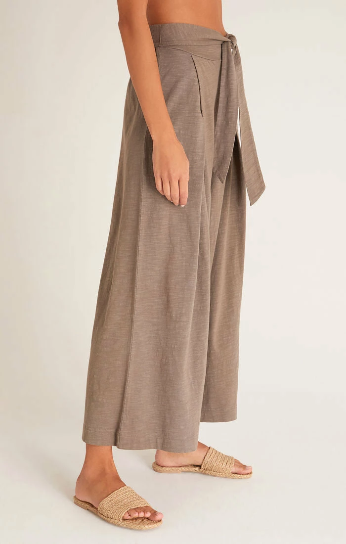 ZSupply Yara Moss Grey Slub Pant Bottoms 5 ZSupply Yara Moss Grey Slub Pant Bottoms