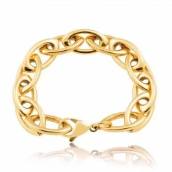 Sahira ACCESSORIES Frankie Oval Link Bracelet 7 Sahira ACCESSORIES Frankie Oval Link Bracelet