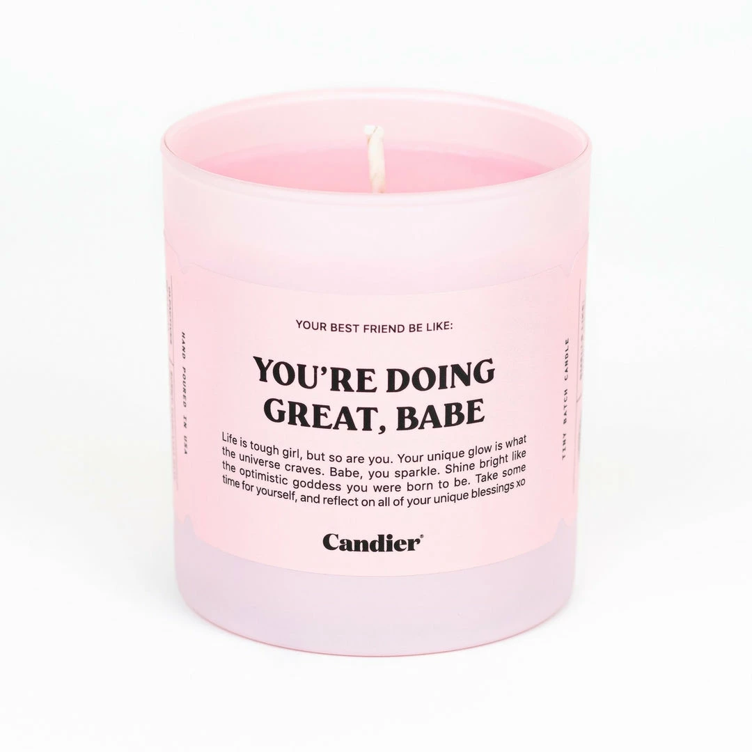 Ryan Porter You're Doing Great Candle 4 Ryan Porter You're Doing Great Candle