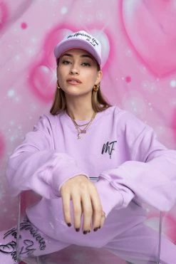 Mayfair Group Universe Has Your Back Lilac Crewneck 9 Mayfair Group Universe Has Your Back Lilac Crewneck