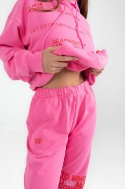 Mayfair Group Bottoms To Whom Pink Sweatpant