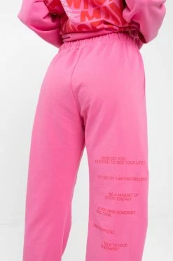 Mayfair Group Bottoms To Whom Pink Sweatpant