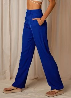 Peppermayo Set The Tone Cobalt Suit Pant 10 Peppermayo Set The Tone Cobalt Suit Pant